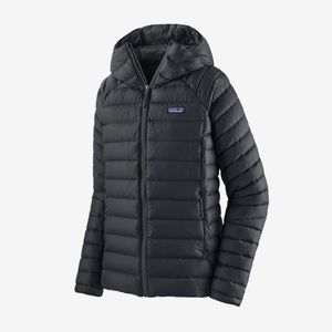 patagonia women’s down jacket with hood